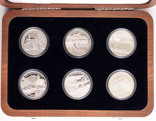 6 x 20 EURO Osztrák vasutak 2007-2009