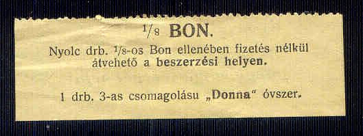 Donna óvszer bón