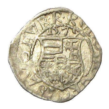 Rudolf 1579 HS denár