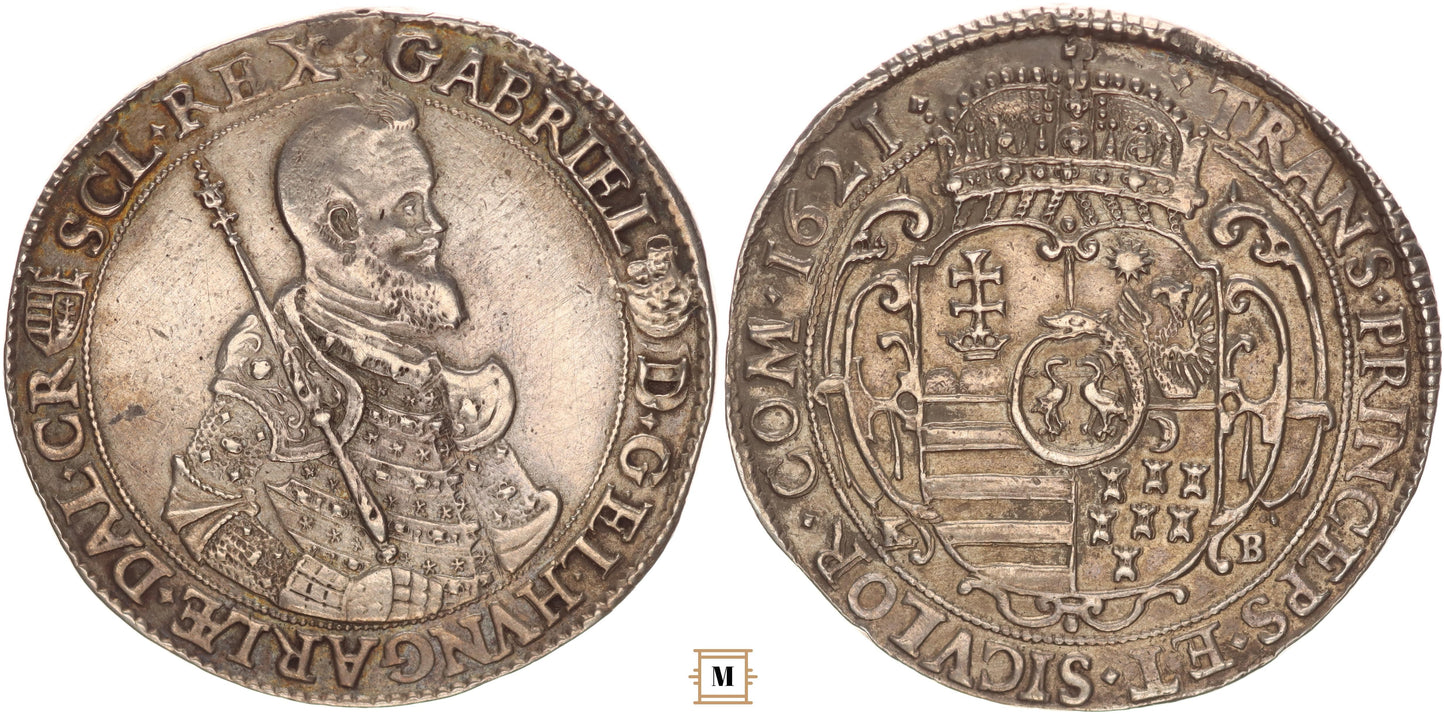 Bethlen Gábor tallér 1621 KB