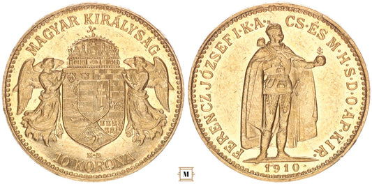 Ferenc József 10 korona 1910 KB