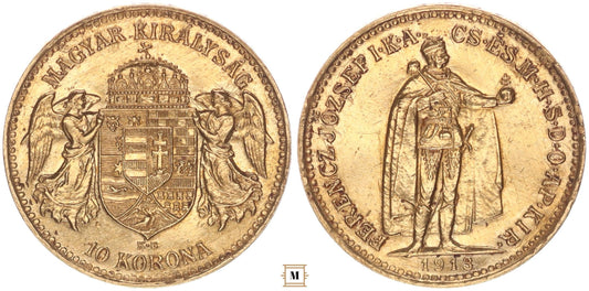 Ferenc József 10 korona 1913 KB R!