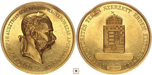 Ferenc József Méhtenyésztés arany érdem érem