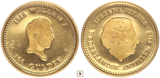 Holland Antillák 100 gulden 1978