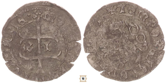 Hunyadi János 1446-1453 Denár B-I ÉH 486