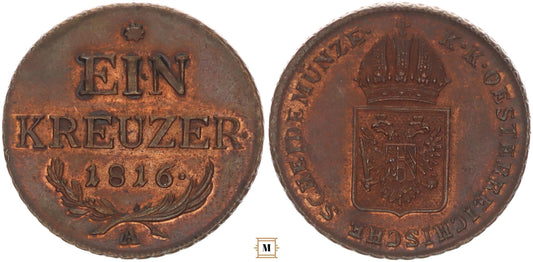 I. Ferenc 1 krajcár 1816 A