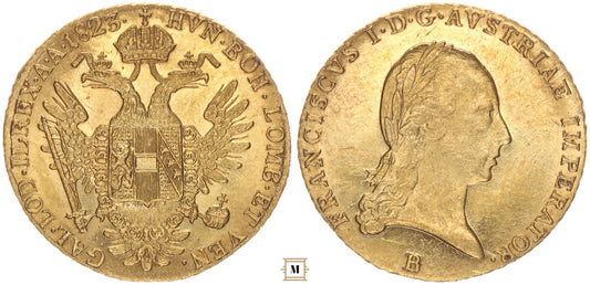 I. Ferenc dukát 1823 B