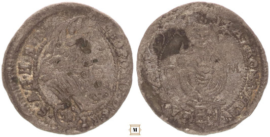 I. Lipót 1 krajcár 1697 CM