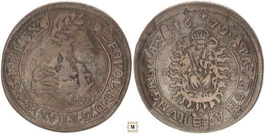 I. Lipót 15 krajcár 1679 KB
