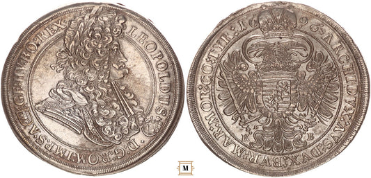 I. Lipót tallér 1696 KB