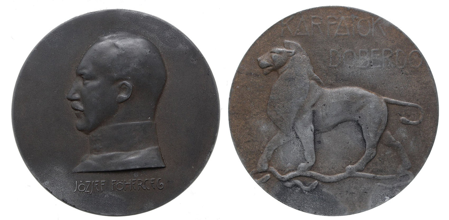 I. Vh József főherceg Kárpátok - Doberdó érem