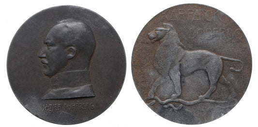 I. Vh József főherceg Kárpátok - Doberdó érem
