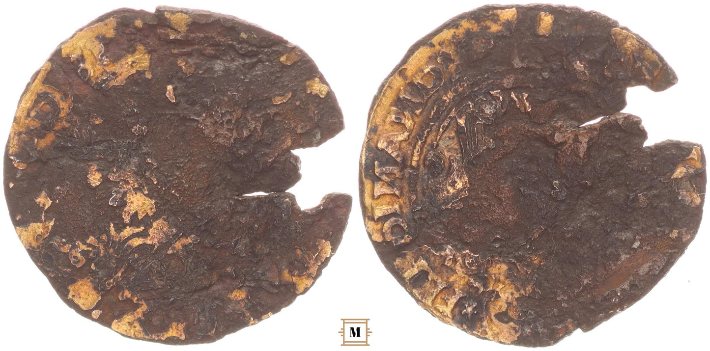 I.Ferdinánd 1526-1564 Dukát , Korabeli hamis 1.92G