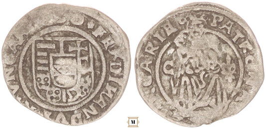I.Ferdinánd Denár 1530 C-Liliom