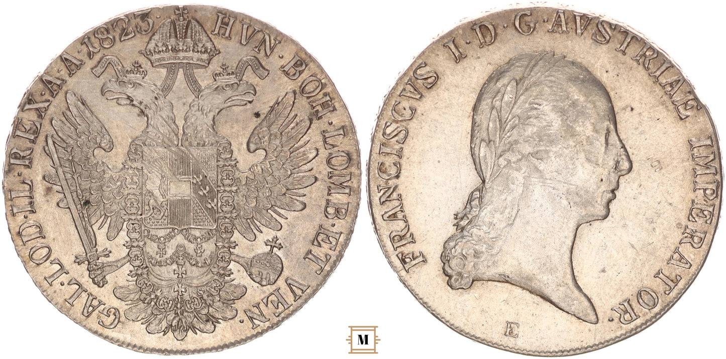 II. Ferenc tallér 1823 E