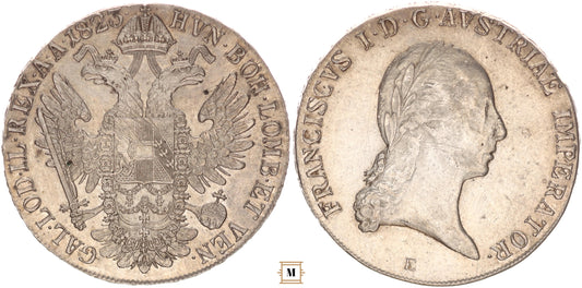 II. Ferenc tallér 1823 E