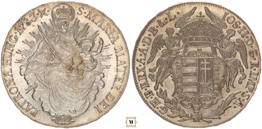 II. József 1/2 tallér 1783 B