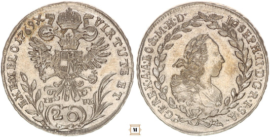 II. József 20 krajcár 1769 G/I.B.-F.L.