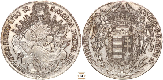 II. József tallér 1783 B