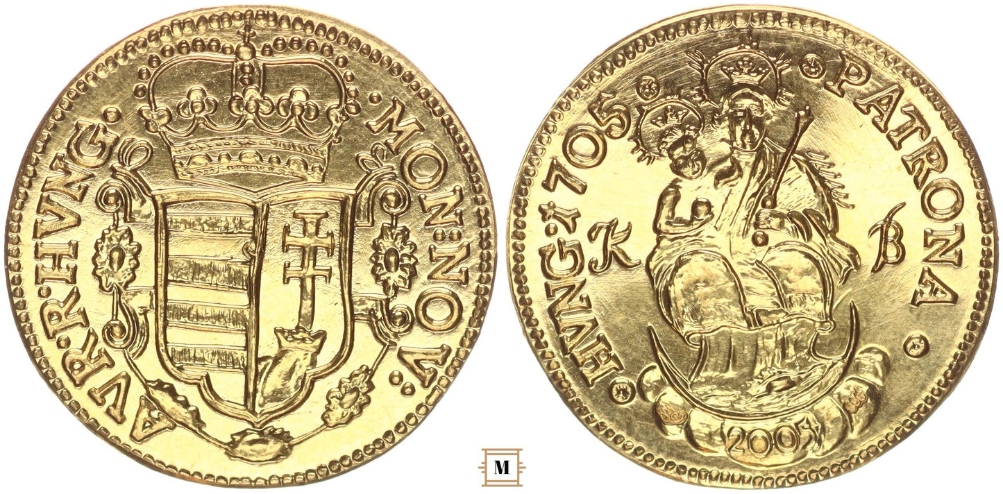 II. Rákóczi Ferenc dukát 1705-2005