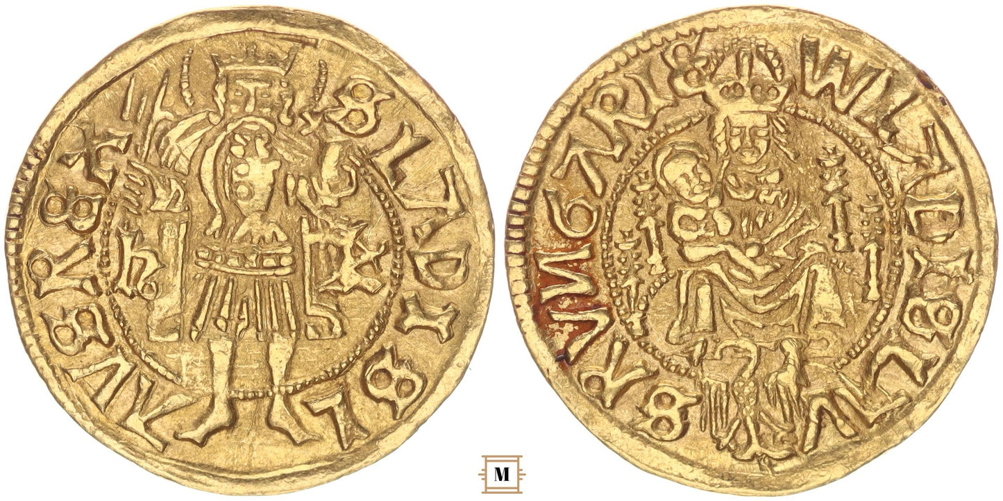 II. Ulászló aranyforint 1500 Nagyszeben