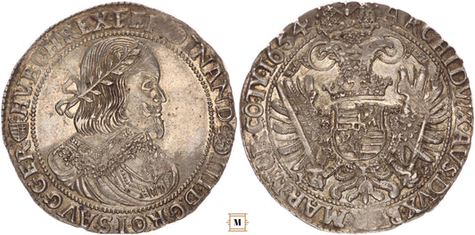III. Ferdinánd tallér 1654 KB