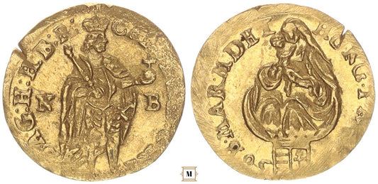 III. Károly 1/4 dukát 1738 NB