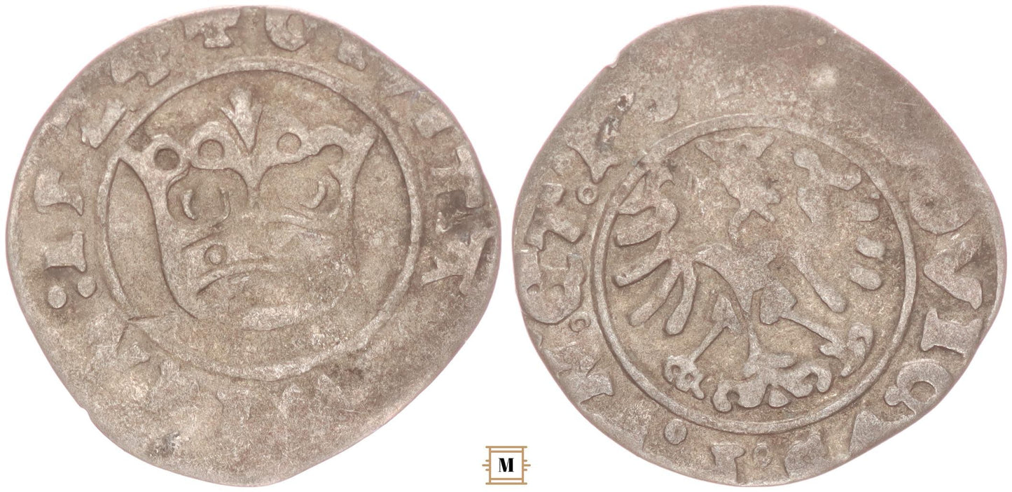 II.Lajos 1/2 Garas 1524 Schweidnitz