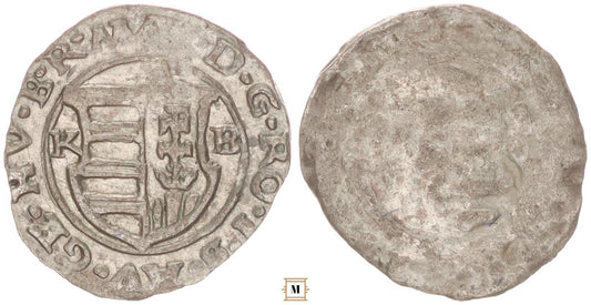 II.Mátyás 1608-1619 Denár ÉH 870 Incuse/!/