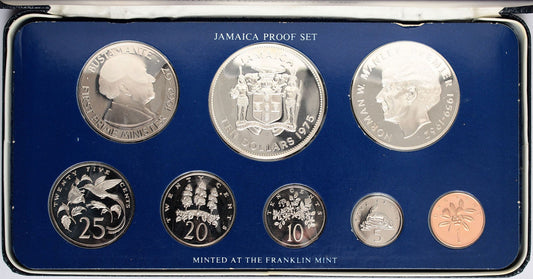 Jamaika érme sor 1975
