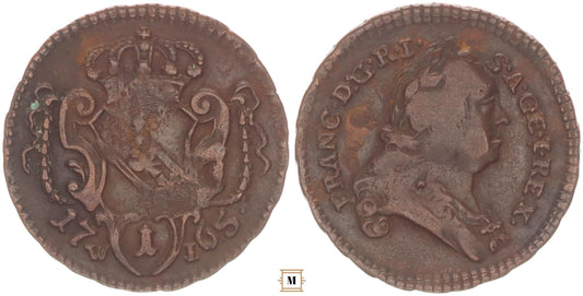 Lotharingiai Ferenc 1 pfennig 1765 W-I Bécs