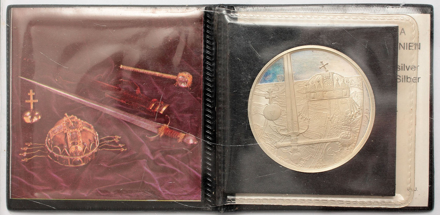 Magyar Koronázási Jelvények 1978 érem tokban
