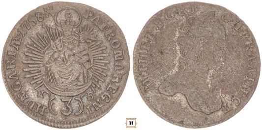 Mária Terézia 3 Krajcár 1758 KB