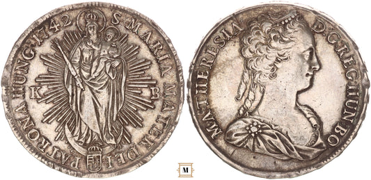 Mária Terézia tallér 1742 KB