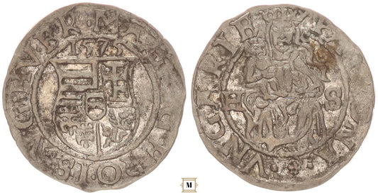 Miksa 1575 Denár 1575 H-S ÉH-766