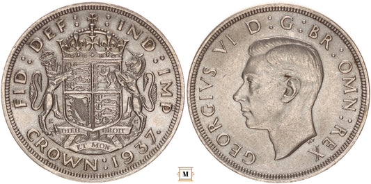 Nagy-Britannia VI.György crown 1937