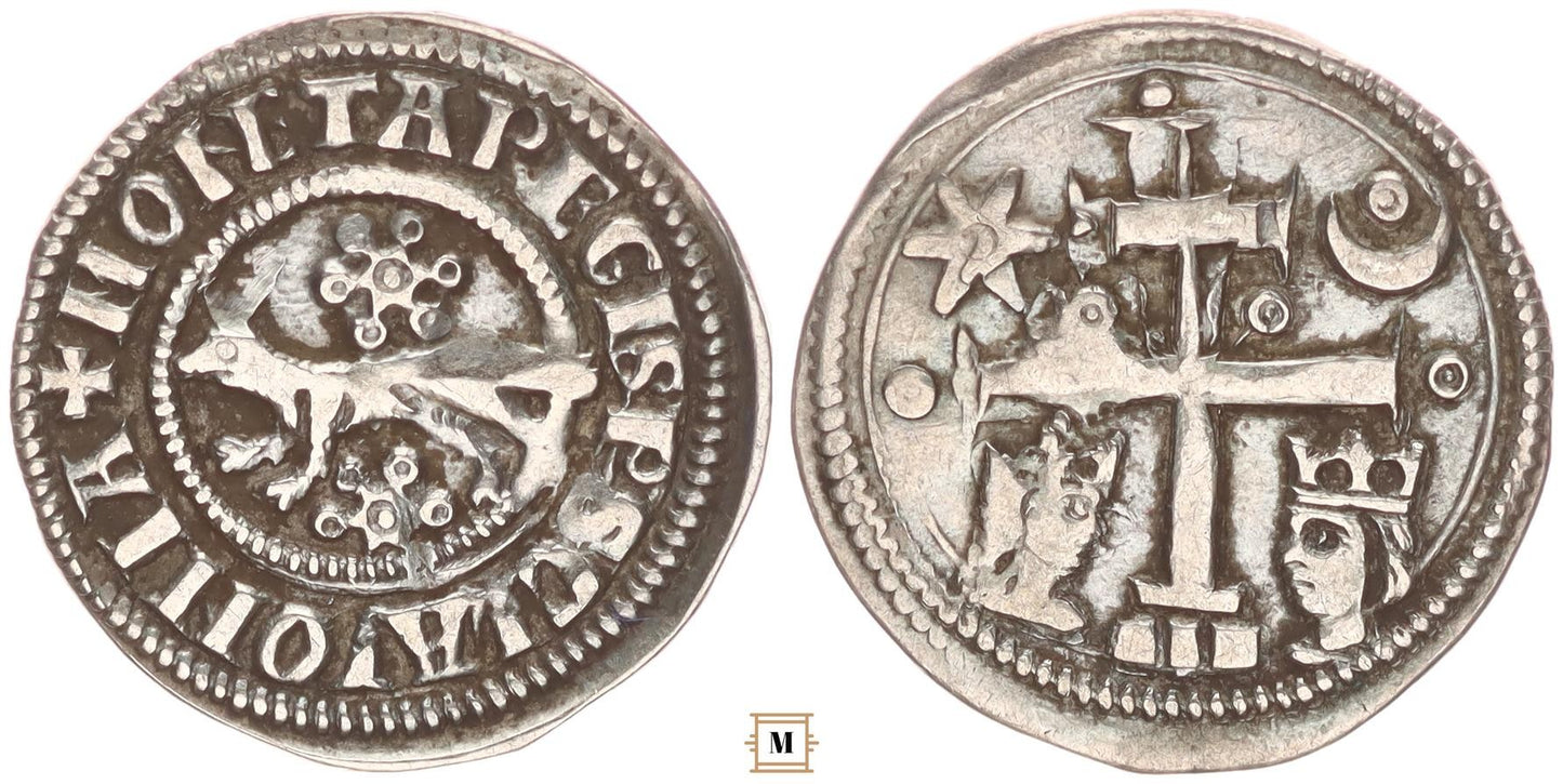 Szlavón Denár  IV.Béla 1235-1270 O-O ÉH Sz 2