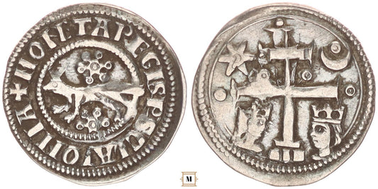Szlavón Denár  IV.Béla 1235-1270 O-O ÉH Sz 2