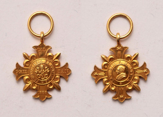 Vatikán Pro Ecclesia et Pontifice kitüntetés miniatűr