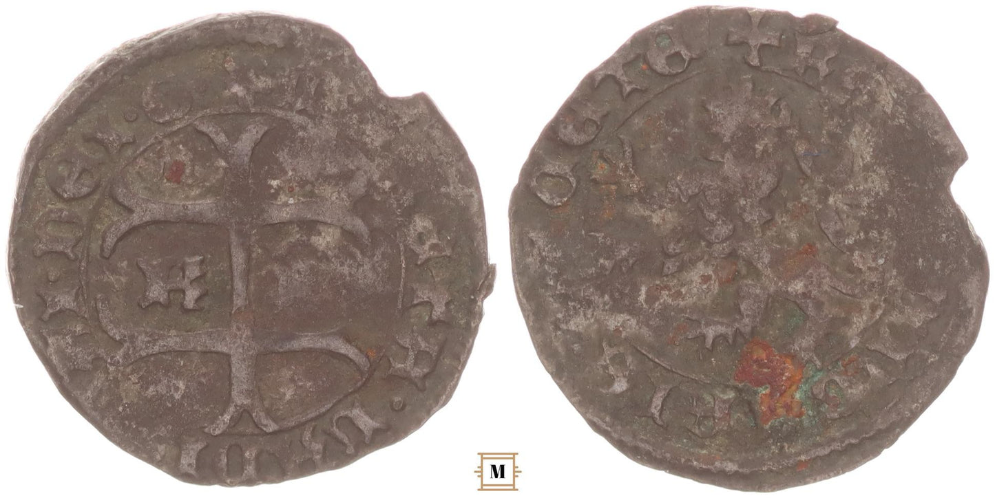 V.László 1453-1457 Denár K-? ÉH 505