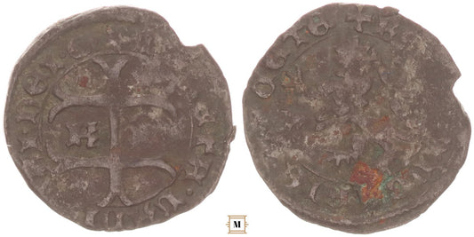 V.László 1453-1457 Denár K-? ÉH 505