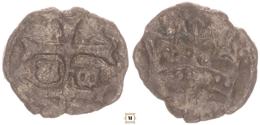 Zsigmond 1387-1497 Quarting W-n ÉH 456 kk, Nagyon ritka verdejegy/!/